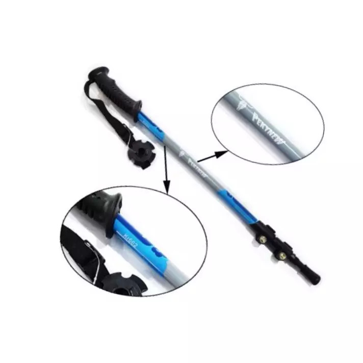 عصای کوهنوردی کلیپسی کله گاوی مدل Kr622