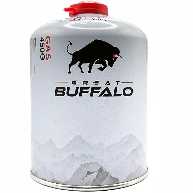 کپسول گاز کوهنوردی 450 گرمی Buffalo
